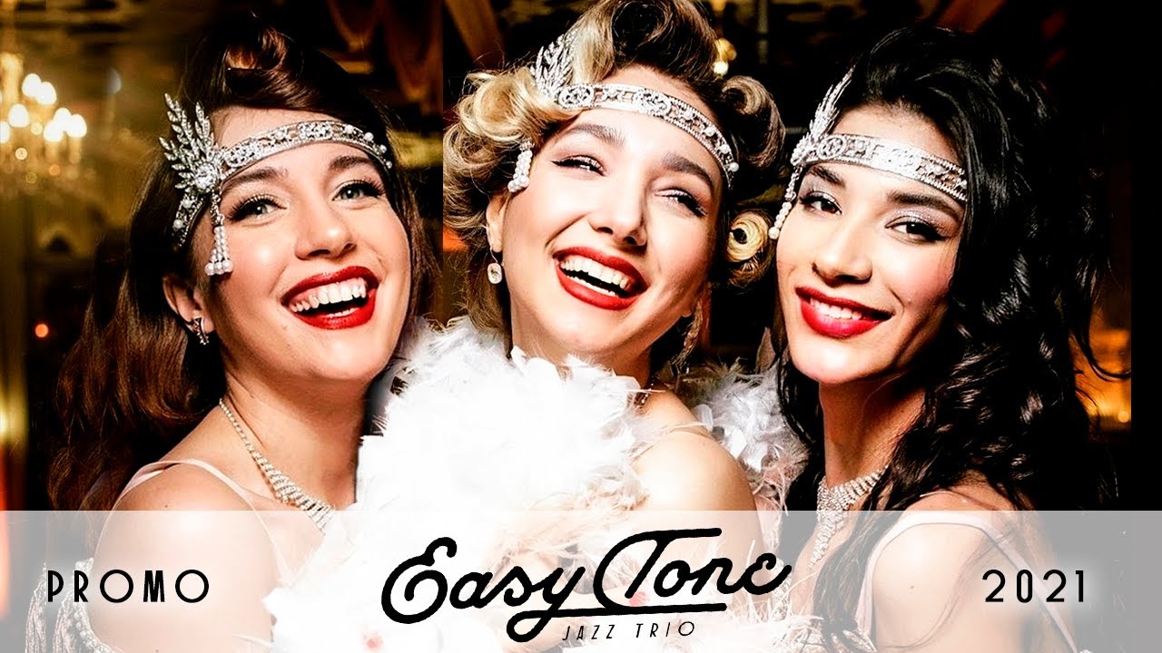 NEW!!! Trio EasyTone - live promo 2021. Jazz show & cover band from Saint Petersburg. Джазовое шоу.