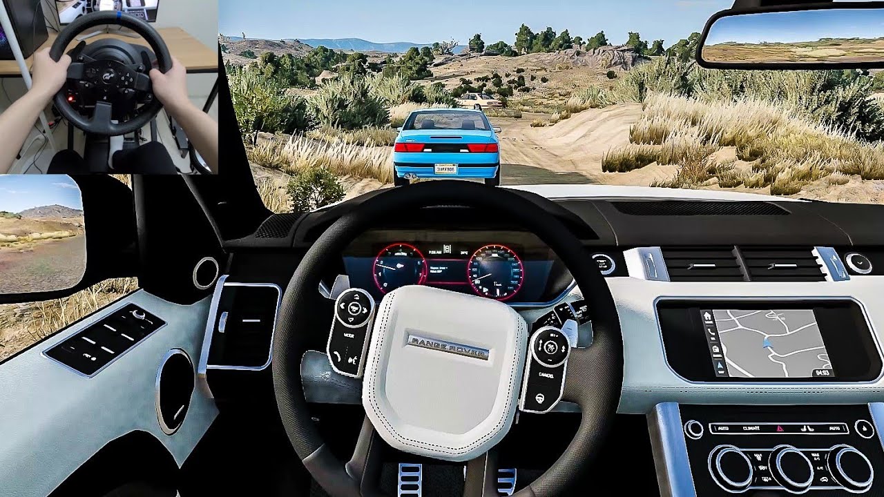 BeamNG Drive - Range Rover Sport SVR [Steering Wheel gameplay]