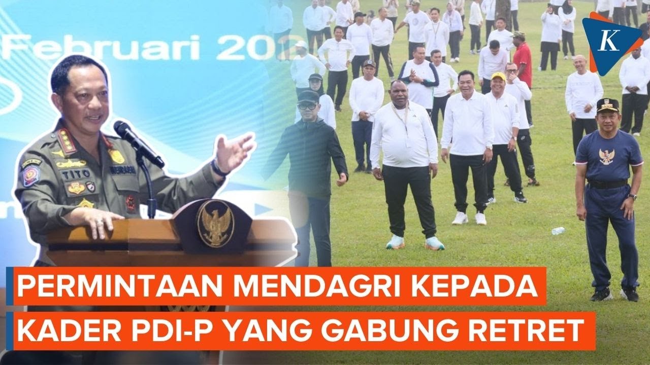 17 Kader PDI-P Gabung Retret di Magelang, Mendagri Tito: Segera Menyesuaikan Diri