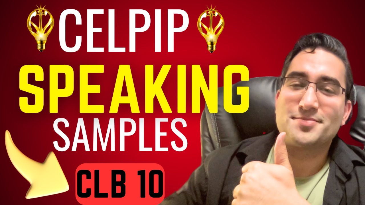 Образцы говорения CELPIP, которые мгновенно дают оценку CLB 10!