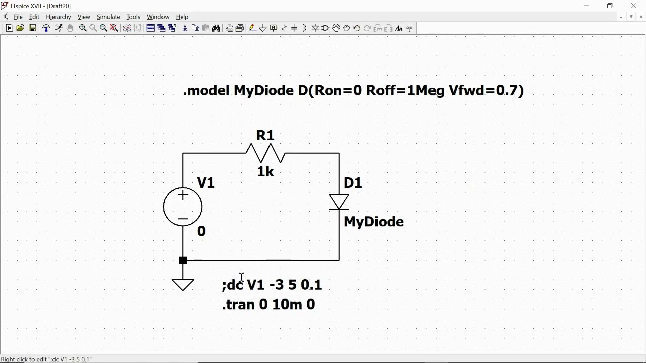 LT Spice Tutorial - EP 7 - Transient Simulation and Limiter Circuit