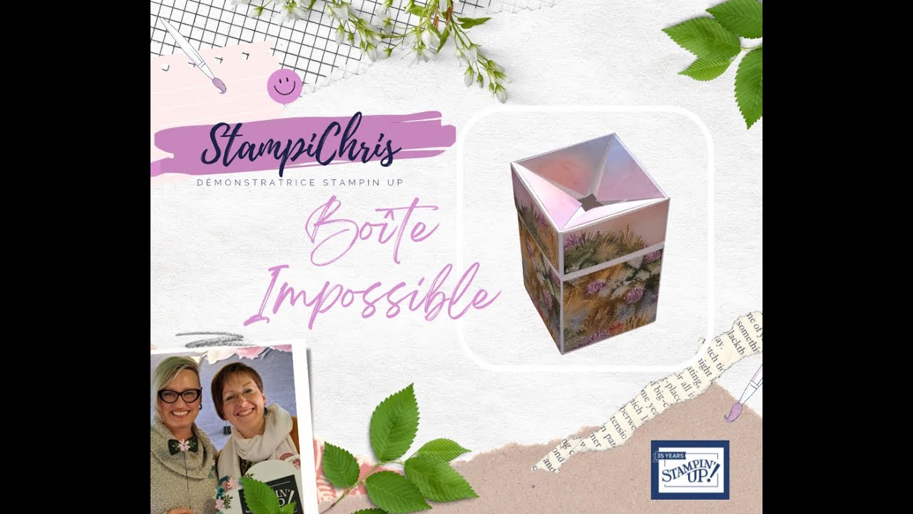 STAMPINUP BOITE IMPOSSIBLE