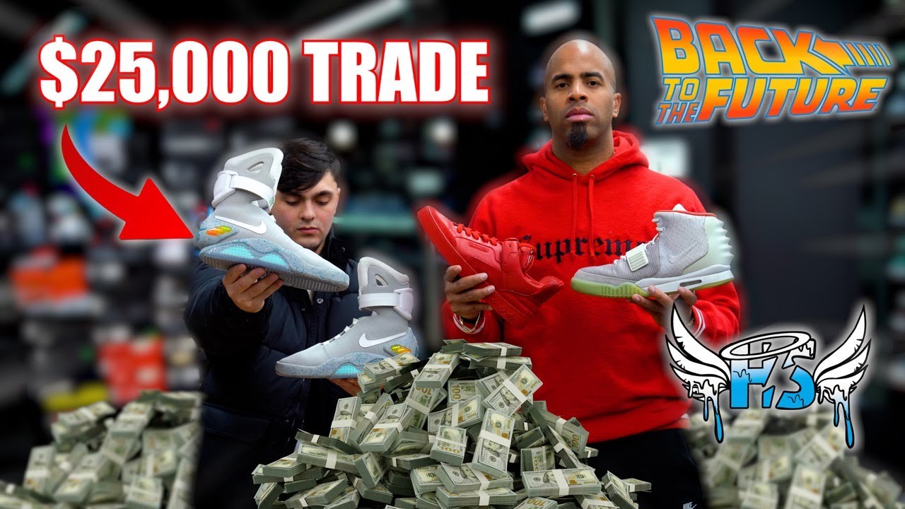 COMPRÉ & INTERCAMBIÉ UNA NIKE AIR MAG DE $25,000!