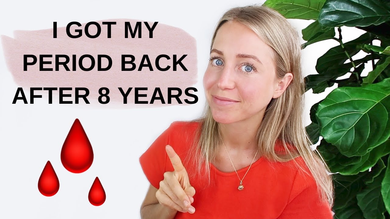 how i got my period back naturally 🩸 4 steps | raw vegan