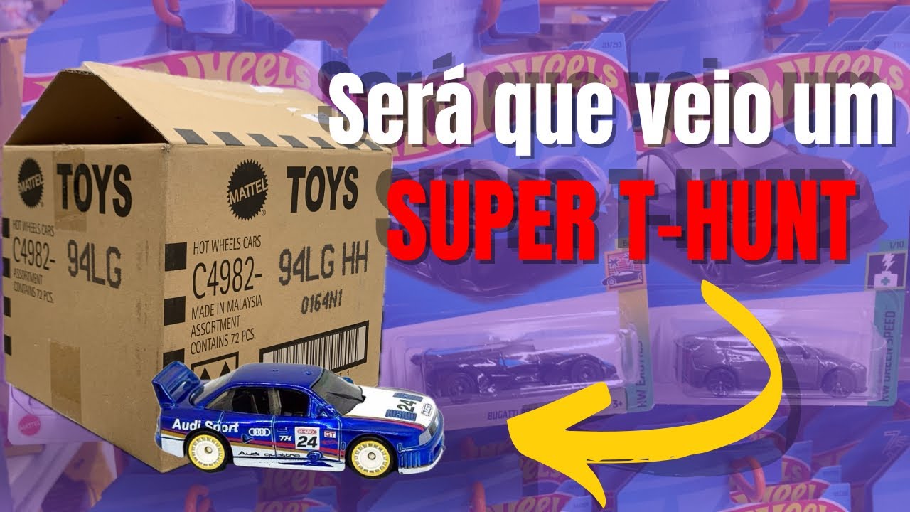 Abri uma caixa Hot Wheels Lote G 2024 - STH Minis