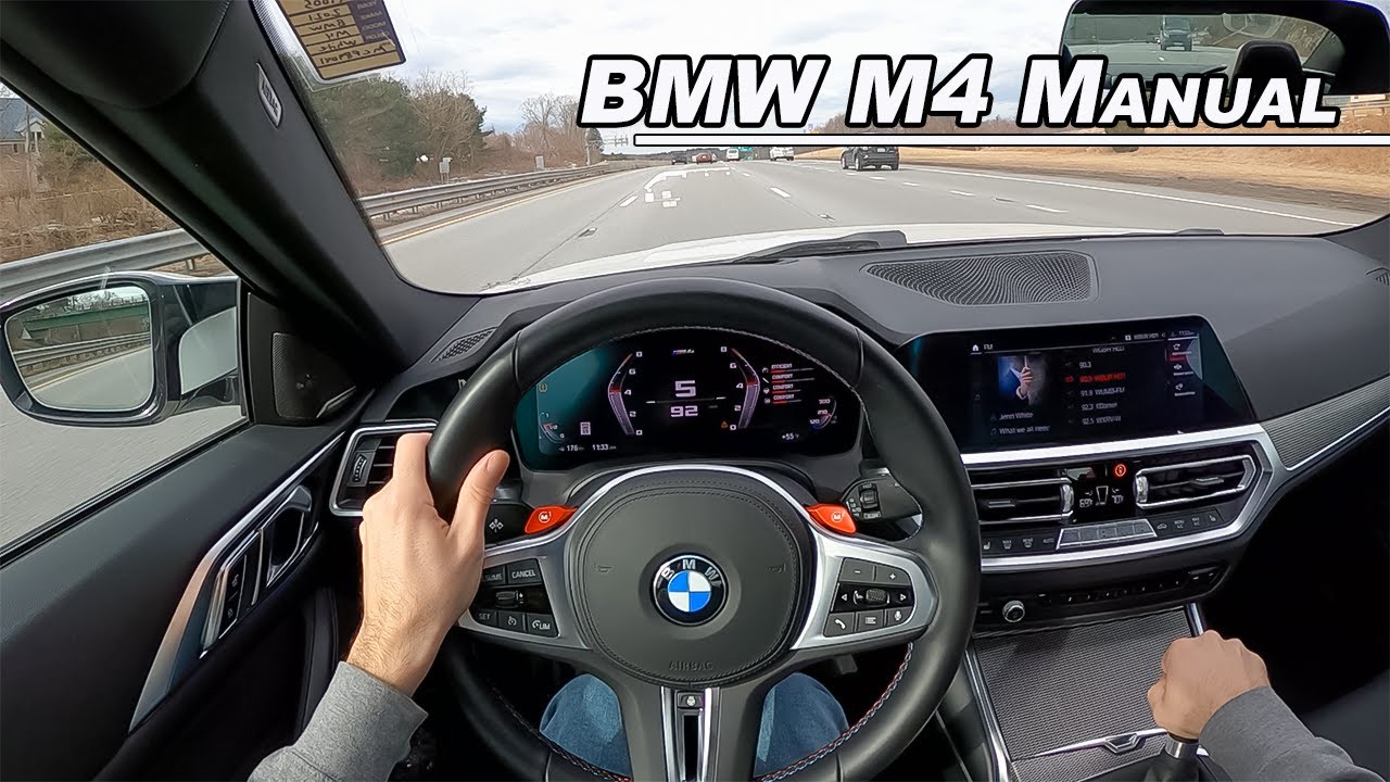 2021 BMW M4 Base - 6-Speed Manual RWD POV Driving (Binaural Audio)