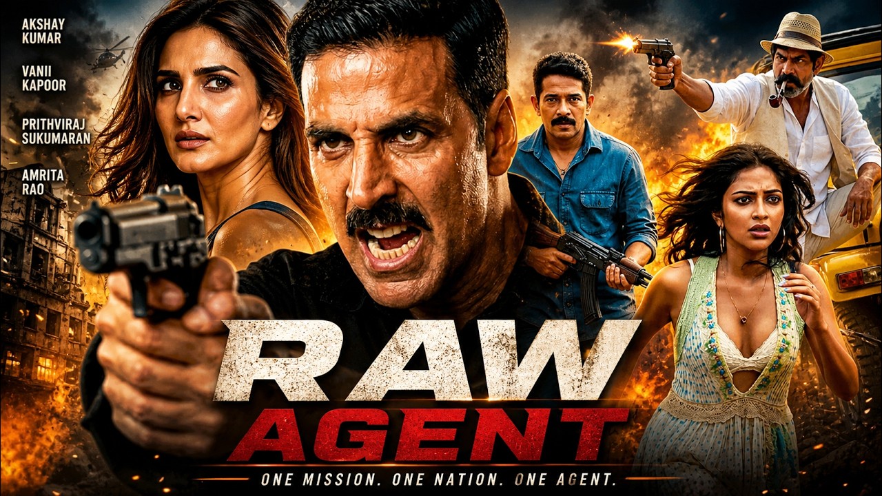 Akshay Kumar RAW Agent Movie, Vaani Kapoor | Bollywood Spy Action Thriller
