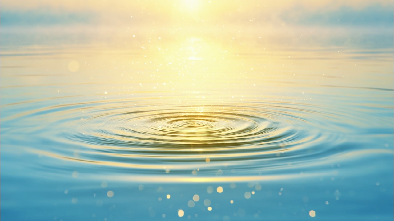 15 Minute Morning Breathing Meditation - Calm Water & Gentle Flow