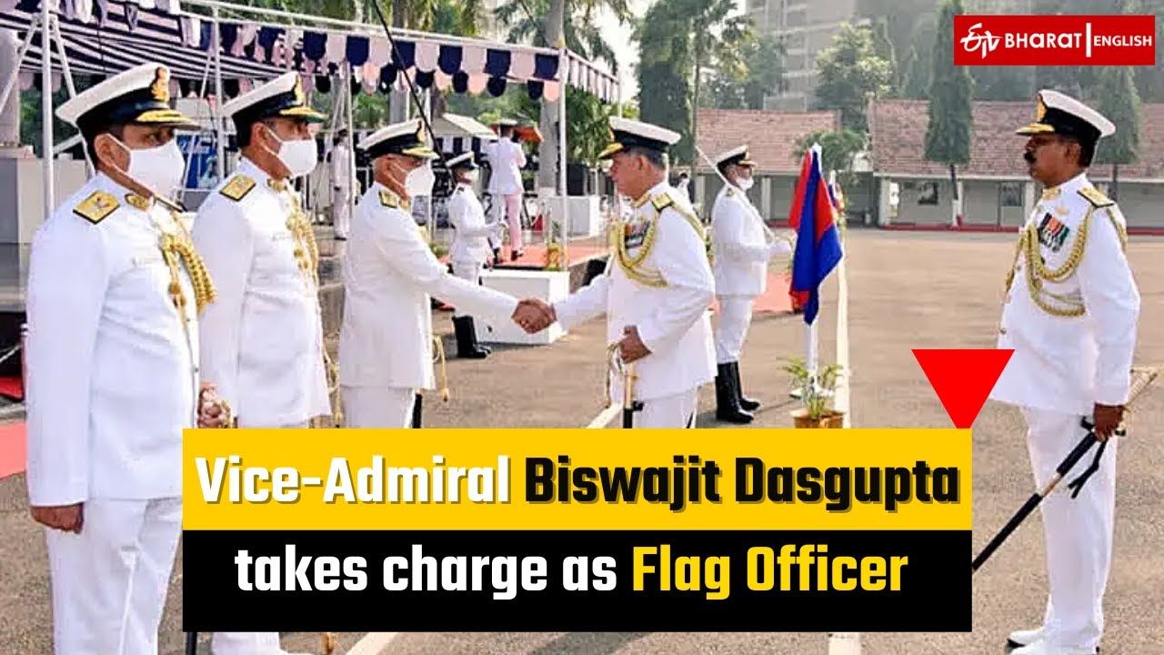 Vice-Admiral Biswajit Dasgupta takes charge as Flag Officer Commanding | Vizag | Andhra Pradesh |ENC