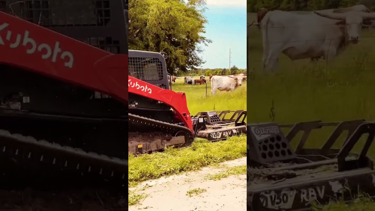Mastering Brush Cutting with My Kubota 97-2 - Get Pro-Level Results!