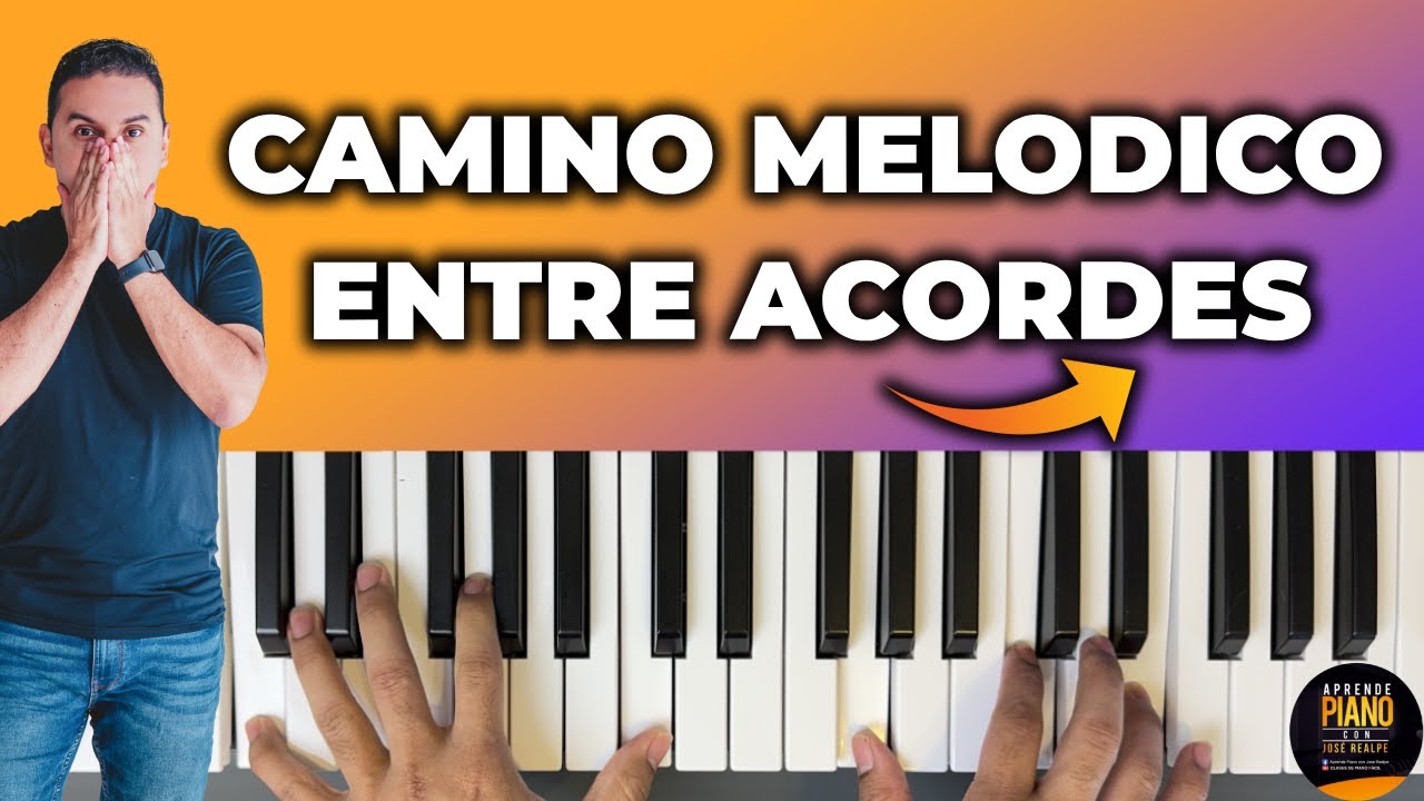 CAMINO MELODICO ENTRE ACORDES ( Grados 1- 6 - 4 - 2)