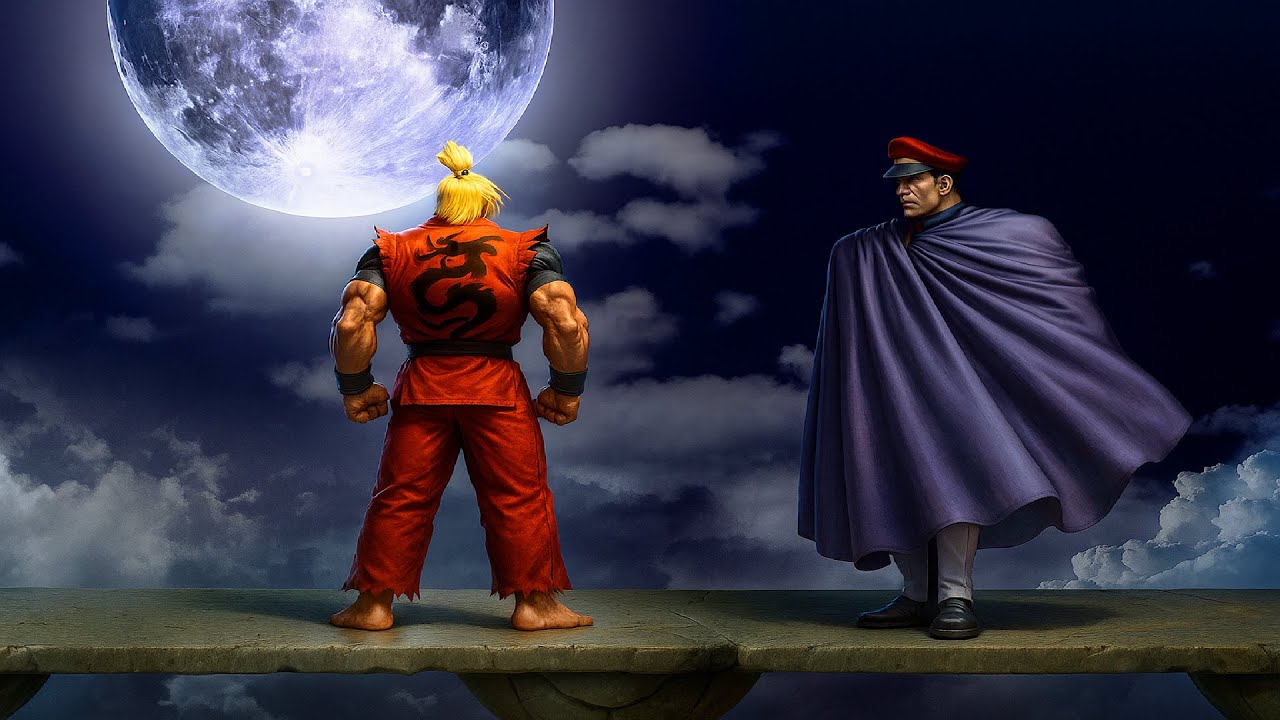 DRAGON KEN RETURNS! DRAGON KEN VS EVIL BISON