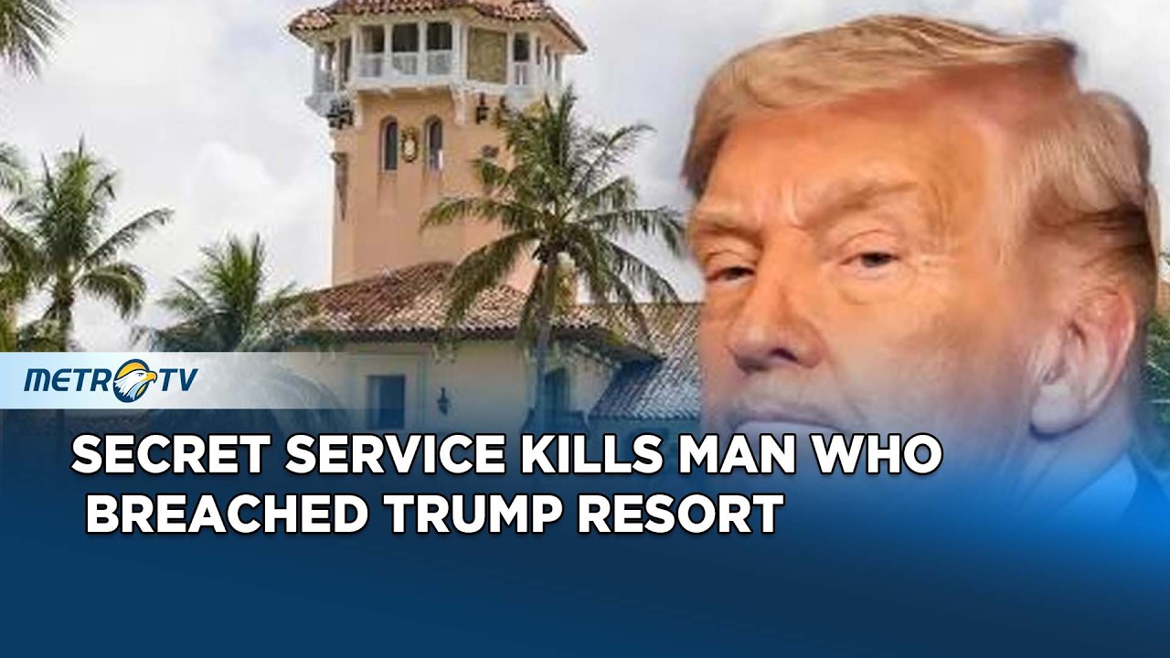 US Secret Service Shoots Armed Intruder At Mar a Lago