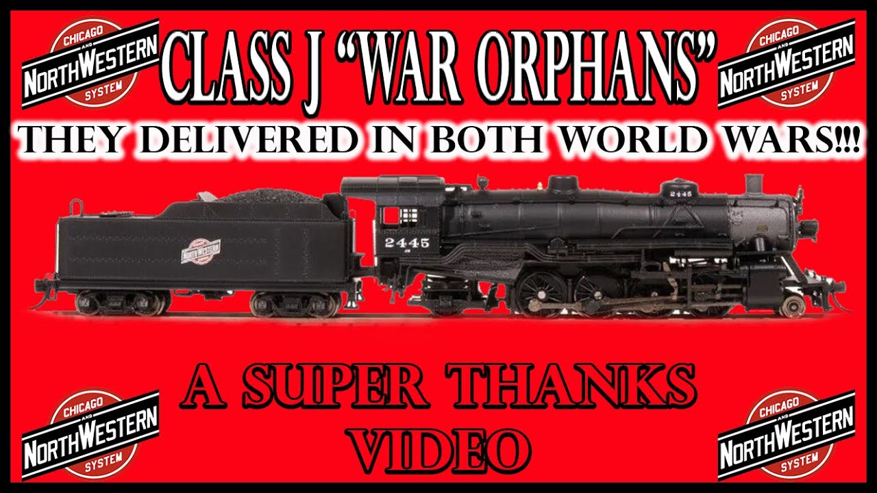 Chicago & NorthWestern J Class Locomotives