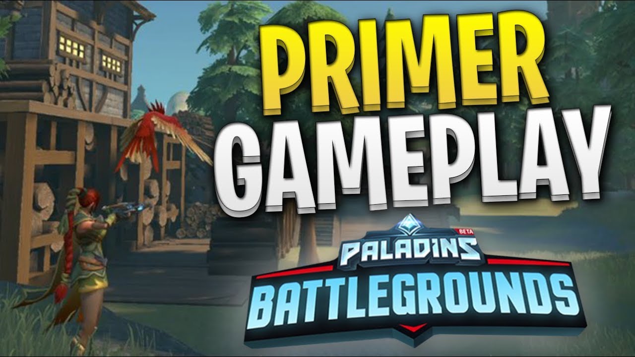 PRIMER GAMEPLAY de PALADINS BATTLEGROUNDS | AlexNix