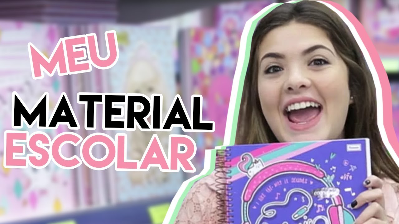 COMPRANDO MEU MATERIAL ESCOLAR PRA 2018 | LIVIA INHUDES