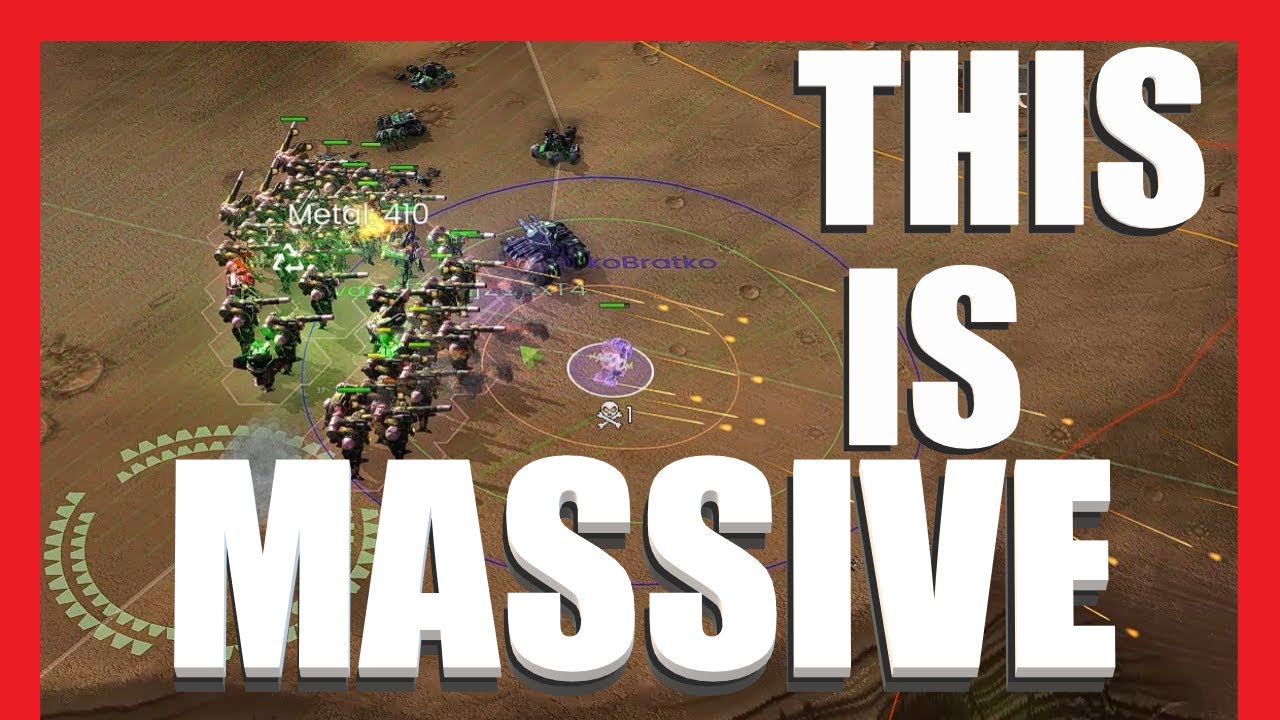 Maybe The Best Match This MONTH - Beyond All Reason 8v8 Deathmatch