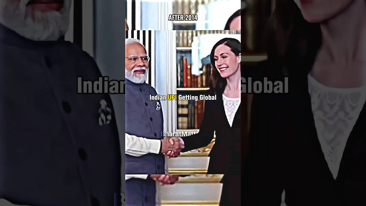 Rise Of Digital India🇮🇳 | UPI | #shorts #upi #digital #india #modi #growth #online #respect #bjp