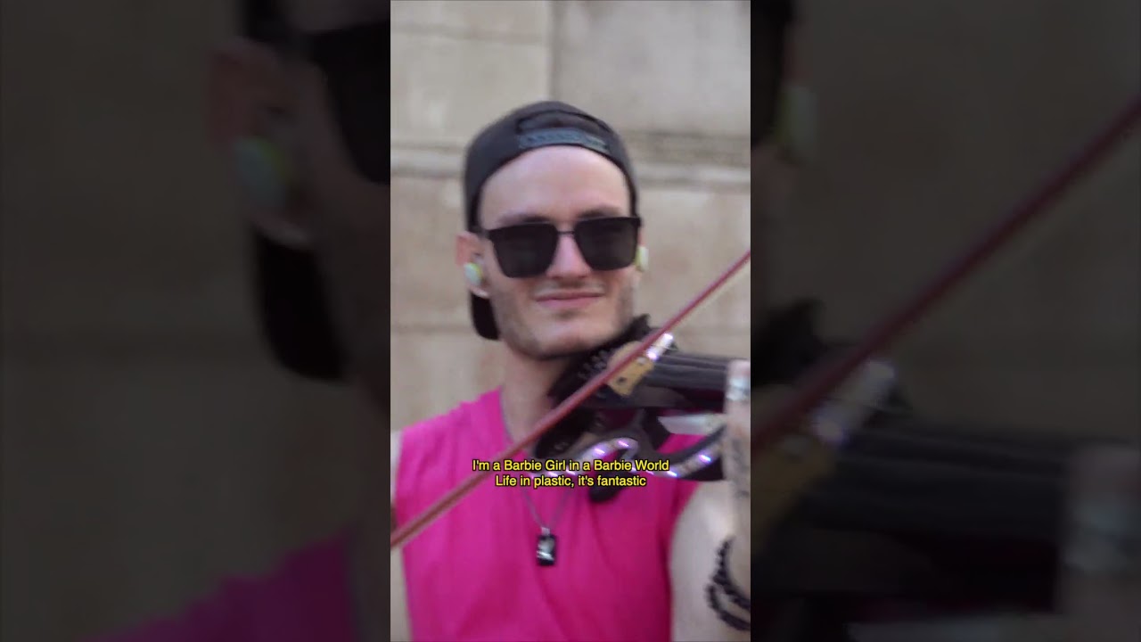 BARBIE GIRL - Tiesto, Aqua - Violin Cover by Caio Ferraz - mv2