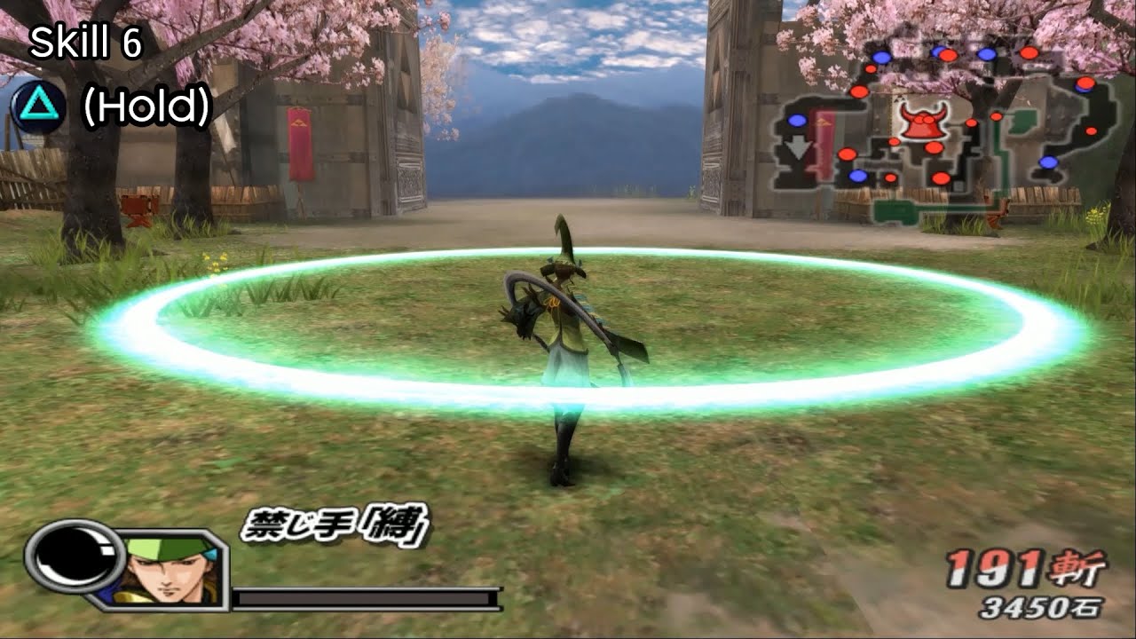 Sengoku BASARA 2 : Heroes | Mōri Motonari moveset showcase「戦国BASARA2英雄外伝」