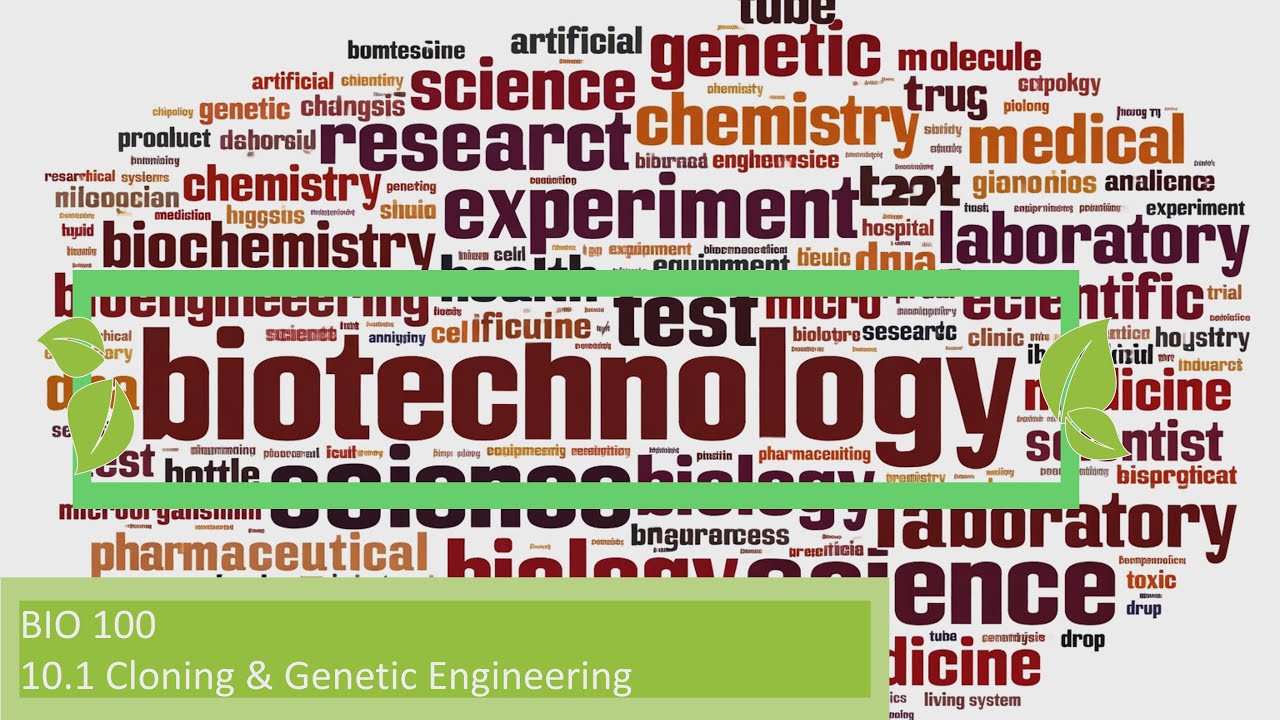 Biotechnology: Cloning and Genetic Engineering