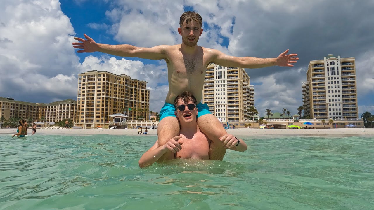 Brits visit Clearwater Florida!