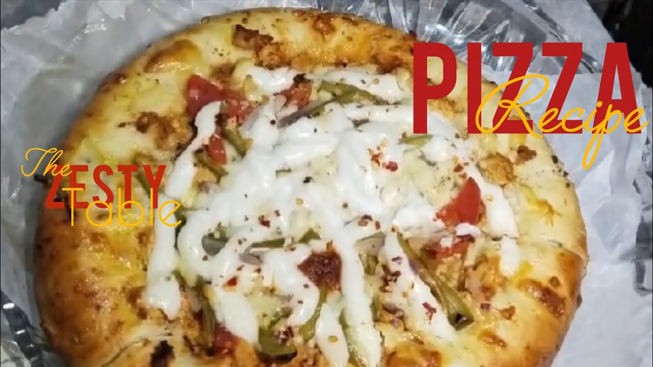 The easiest pizza recipe | no oven required | The Zesty Table