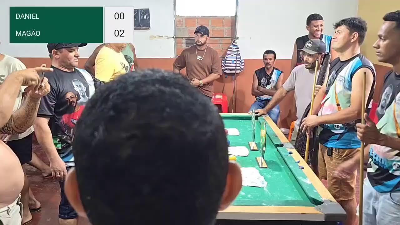 SINUCA AO EM JEREMOABO-BA- NO TORNEIO DE ZÉ DO 07/02/26