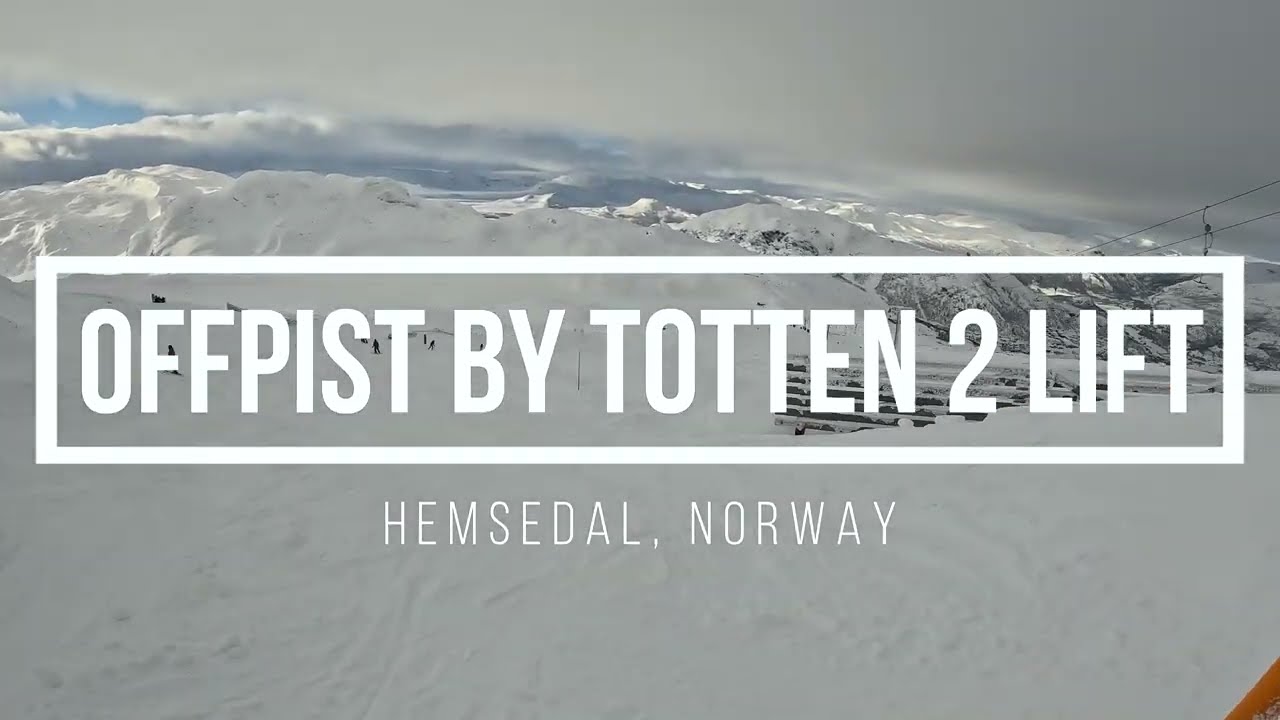 Hemsedal Offpiste by Totten 2 lift (left side)