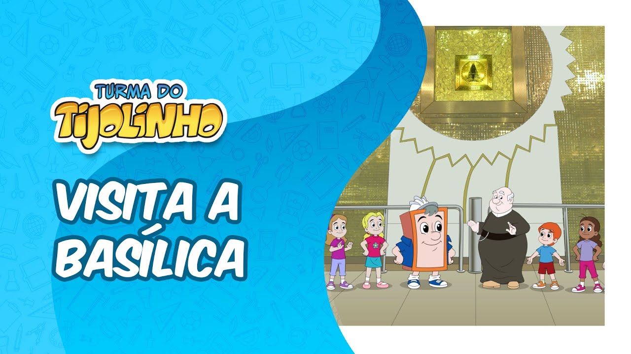 Turma Do Tijolinho: Visita a Bas&iacute;lica I Devotos Mirins