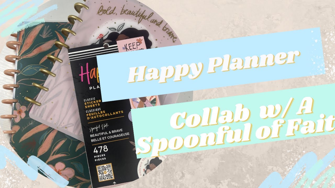 Happy Planner Spring Release | Collab w/ Spoonful of Faith Flipthroughs