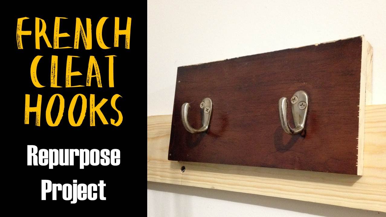 French Cleat Hooks - Easy Shop Organization (CMRW#20)