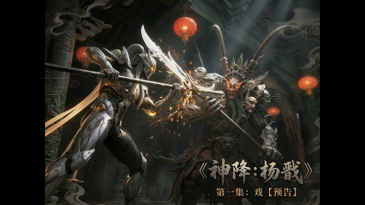 杨戬大战关公白娘子？中式特摄《神降：杨戬》第一集：戏【预告】