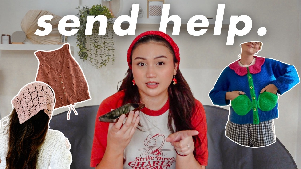 I Tried Finishing 3 WIPS in 1 Week  | *Chaotic* Knitting Marathon 🧶🫠