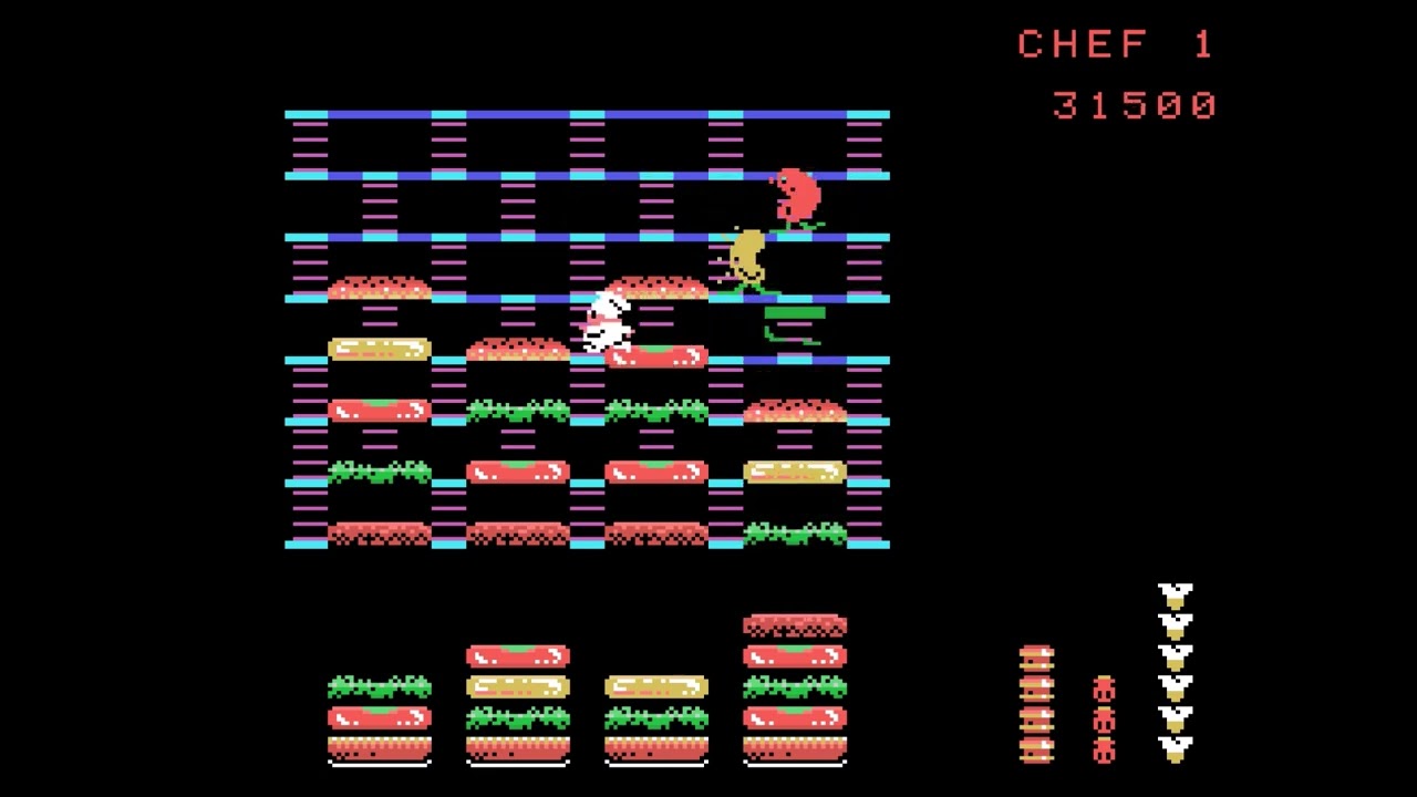 Burgertime (1982 Colecovision)