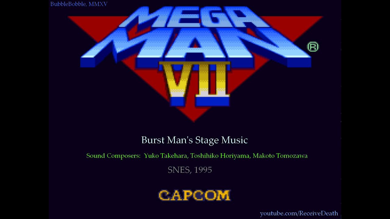 Mega Man 7 (SNES) - Burst Man's Stage Music
