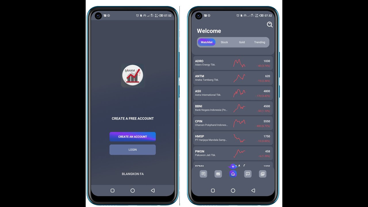 BEAUTIFUL DESIGN UI/UX STOCK PRICE APPS WITH DELPHI RADSTUDIO FMX - FIREMONKEY