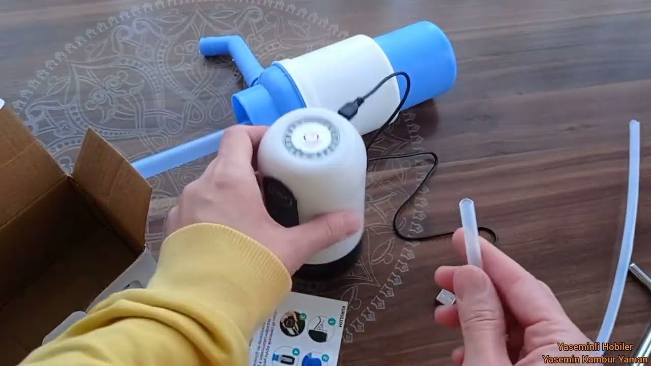 Nar Pump Original - Otomatik Şarj Edilebilir Su Pompası Ürün İncelemesi - Kutu Açılımı