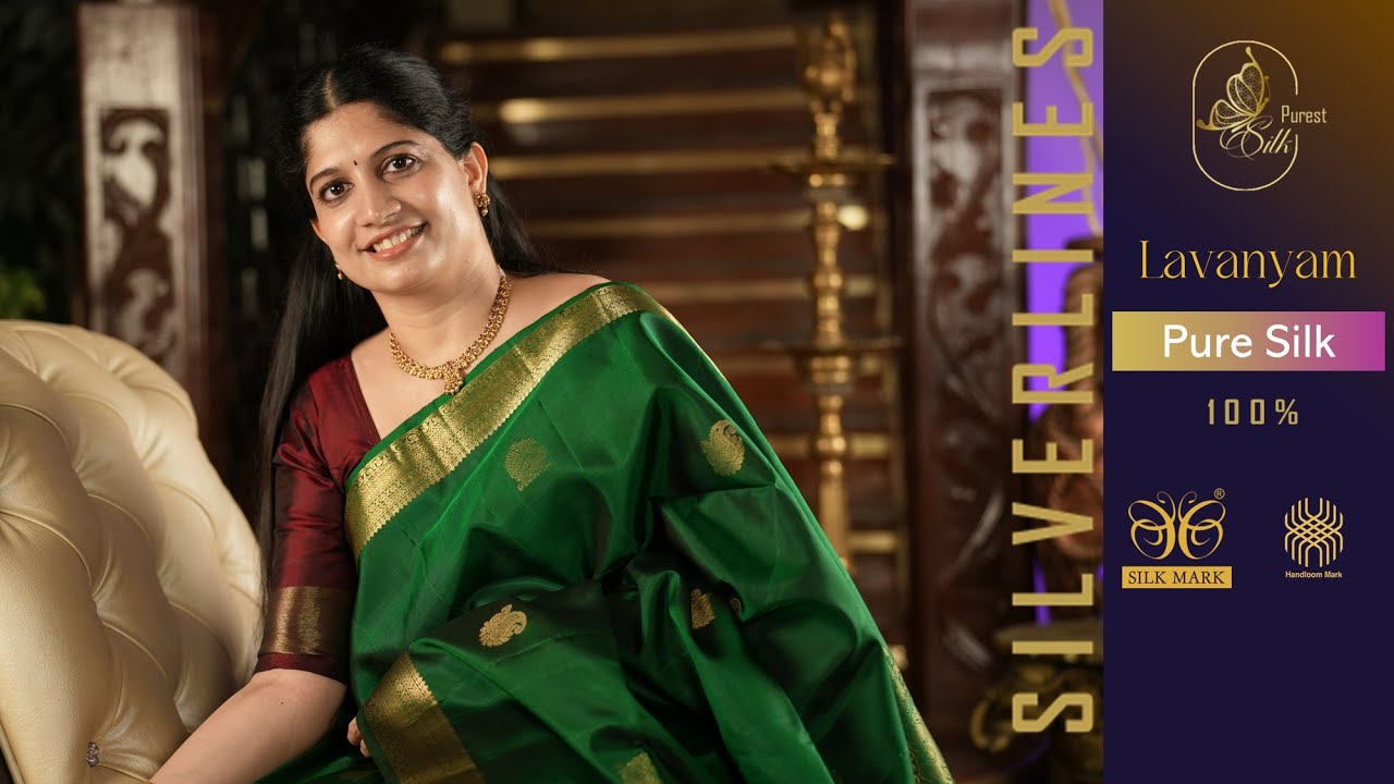 Lavanyam Collection | Pure Silk | May20 - Kachipuram | Silk Mark