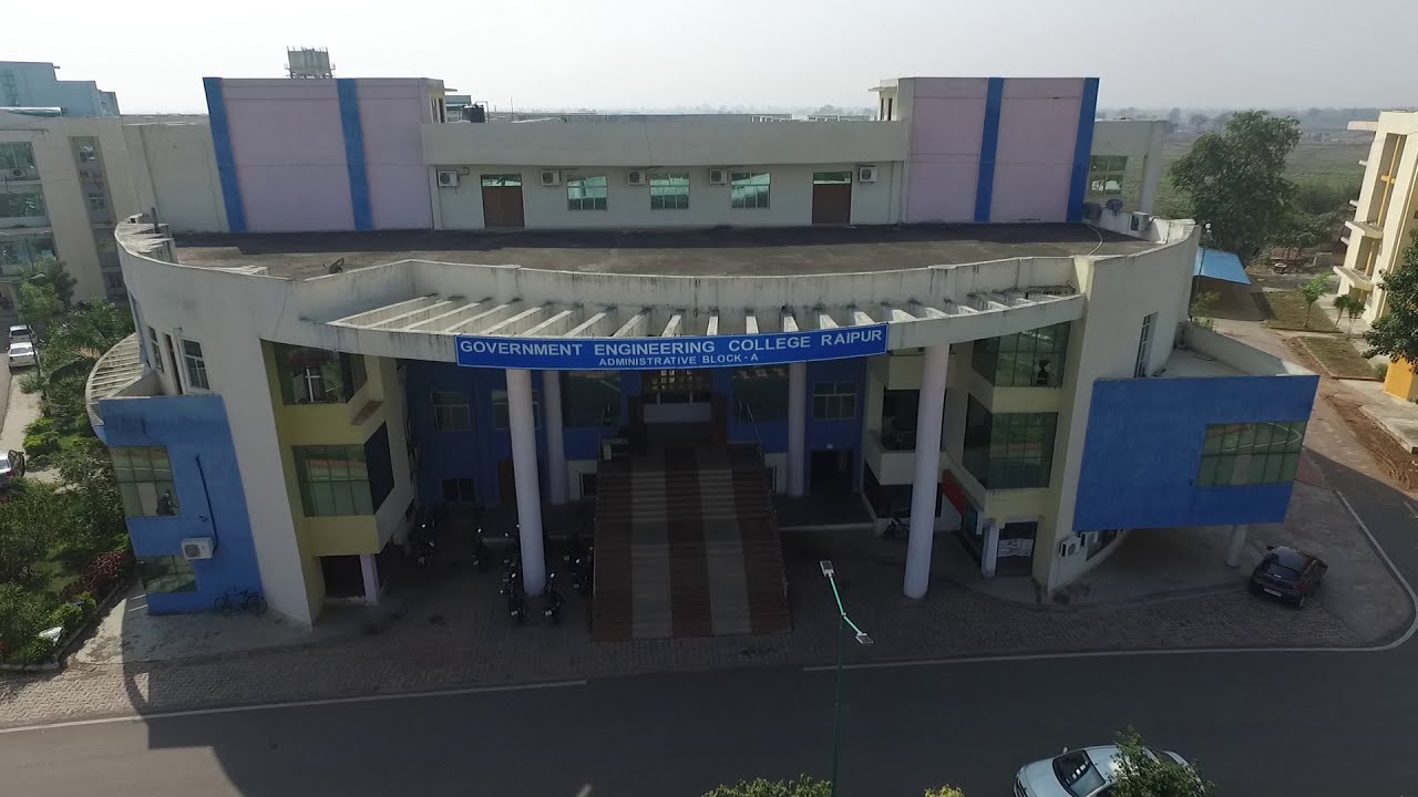 Govt. Engineering College, Raipur Aerial View Video | GEC Raipur, Chhattisgarh | GEC Campus | AICTE