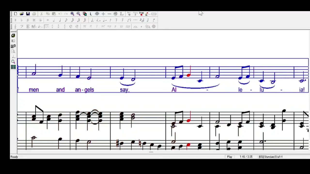 Alto Guide_EASTER SONG with CHRIST THE LORD IS RISEN TODAY #music #choir #cover