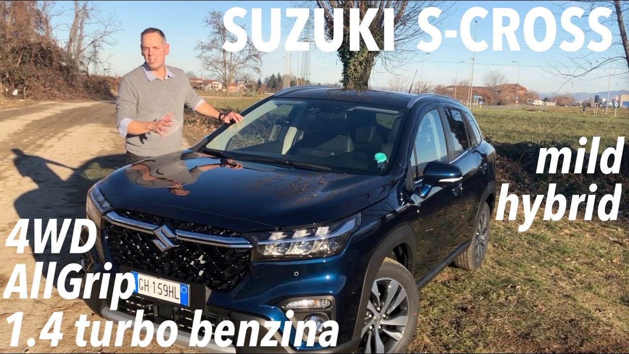 NUOVA SUZUKI S-CROSS: mild hybrid 48 volt con un 1.4 turbo benzina, anche 4WD e tanti adas