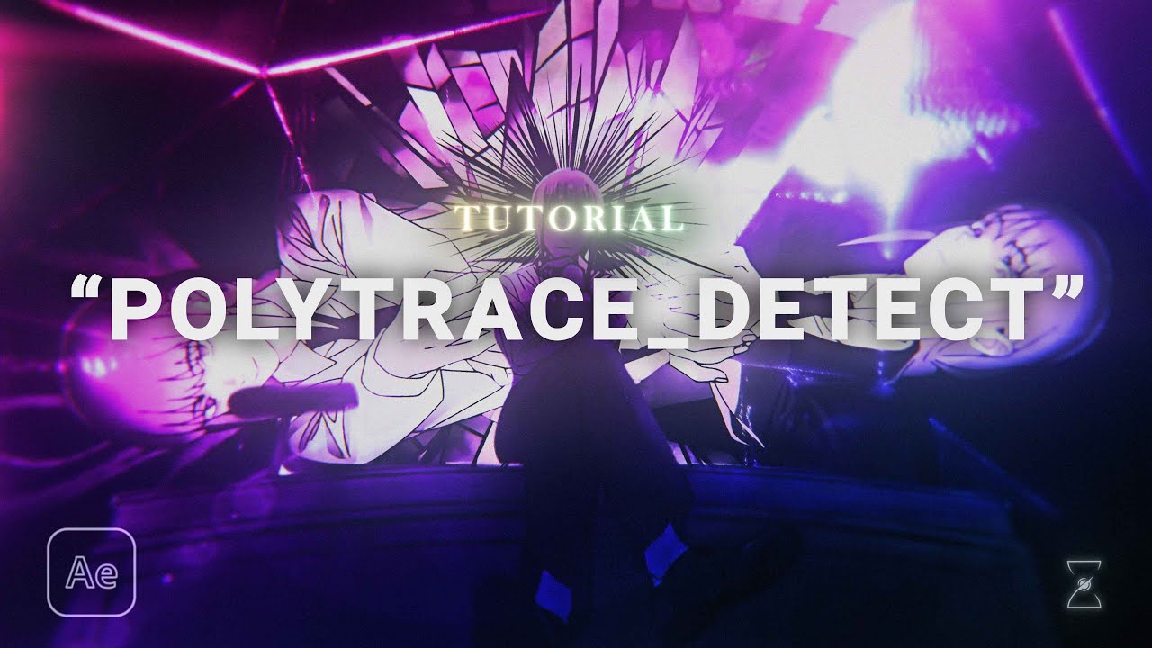 How To Do Glitch/Polytrace Detect  effect #1  | After Effects AMV Tutorial