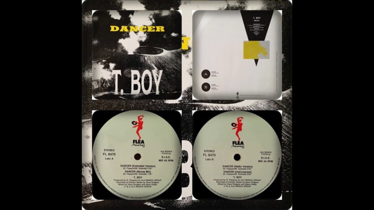 T.BOY - DANCER (EXTENDED. BONUS MIX, RADIO, INSTRUMENTAL 1990)