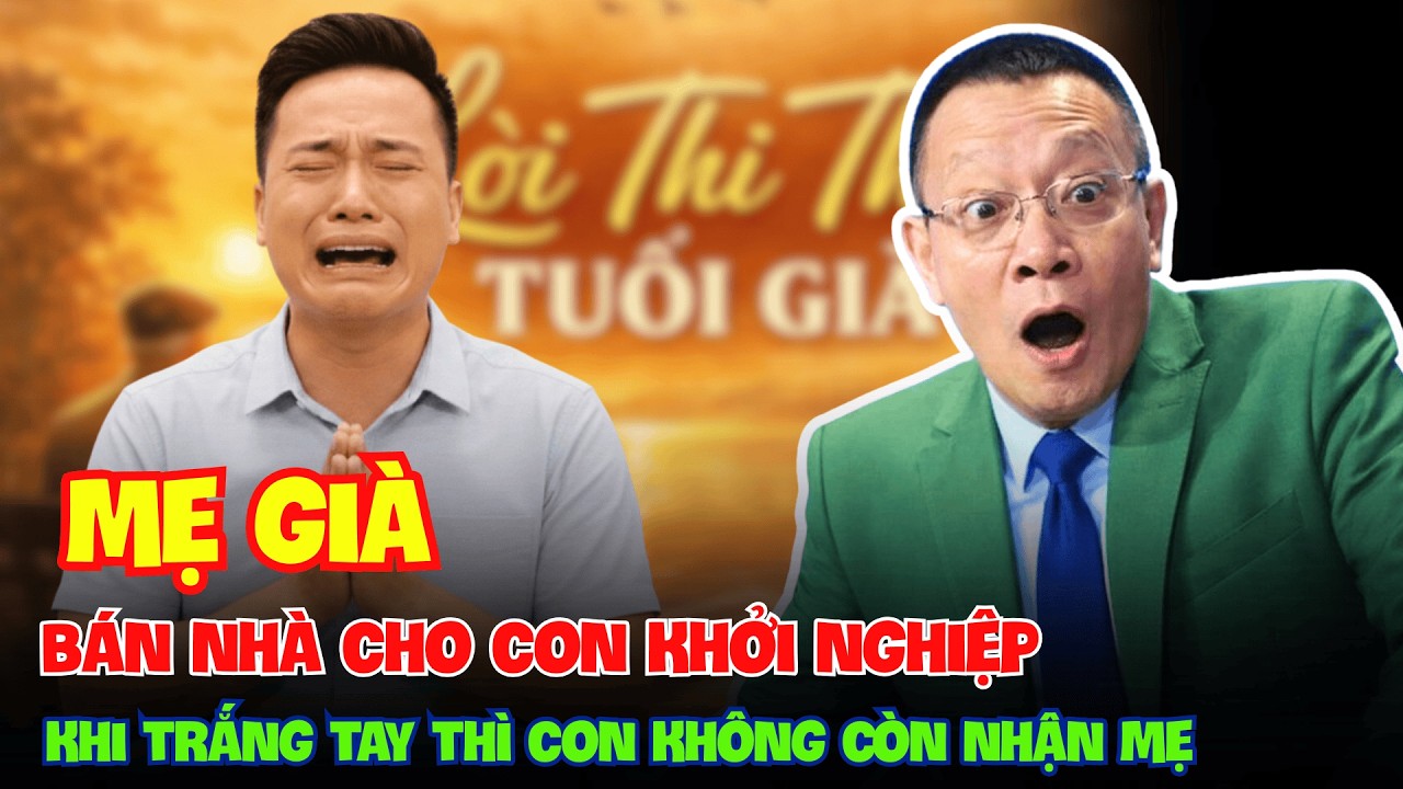 Mẹ Dốc Hết Tiền Dành Dụm Cho Con Khởi Nghiệp, Đến Khi Trắng Tay Thì Không Còn Ai Nhận.