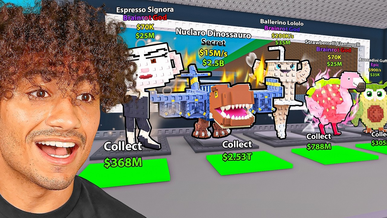 I STOLE THE 8 NEWEST BRAINROTS..