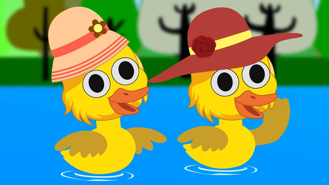 Seven little ducks  remix - Nursery Rhymes - Songs For Kids - Five little ducks Remix
