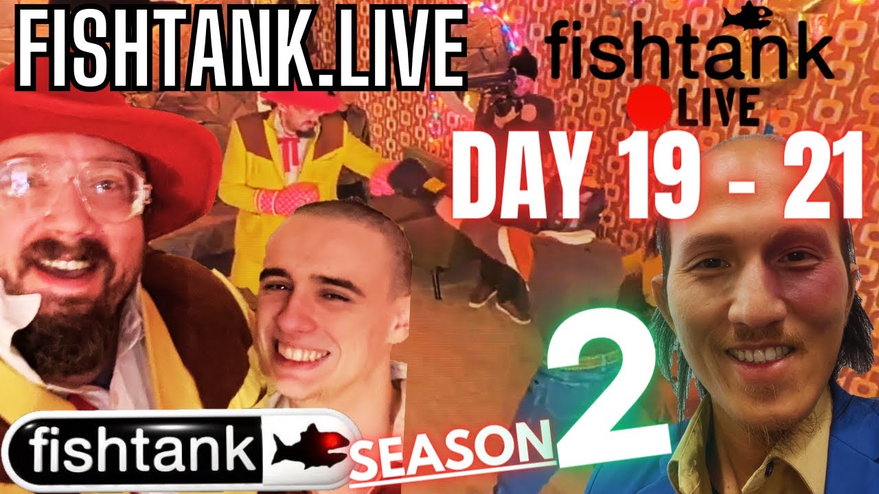 Fishtank Season 2 Recap - TJ vs Jebidiah Goldstriker - Day 19 to Day 21 fishtank.live