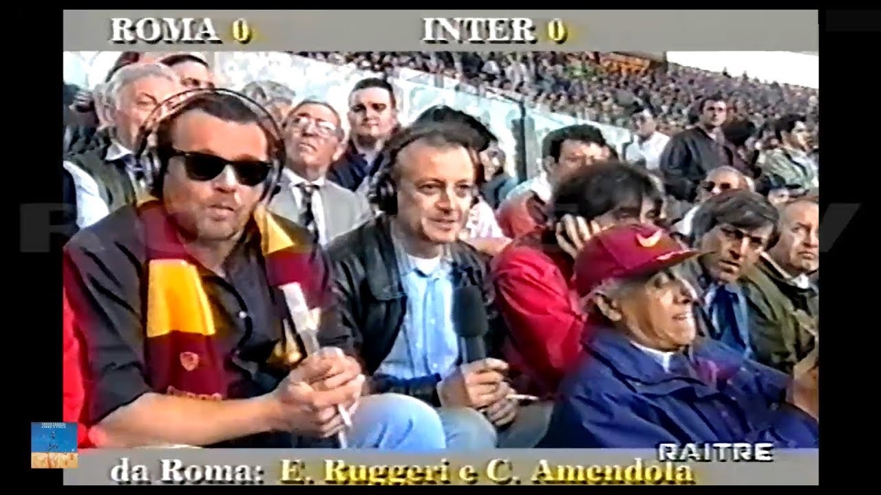 Enrico Ruggeri a Quelli che il Calcio - 1996