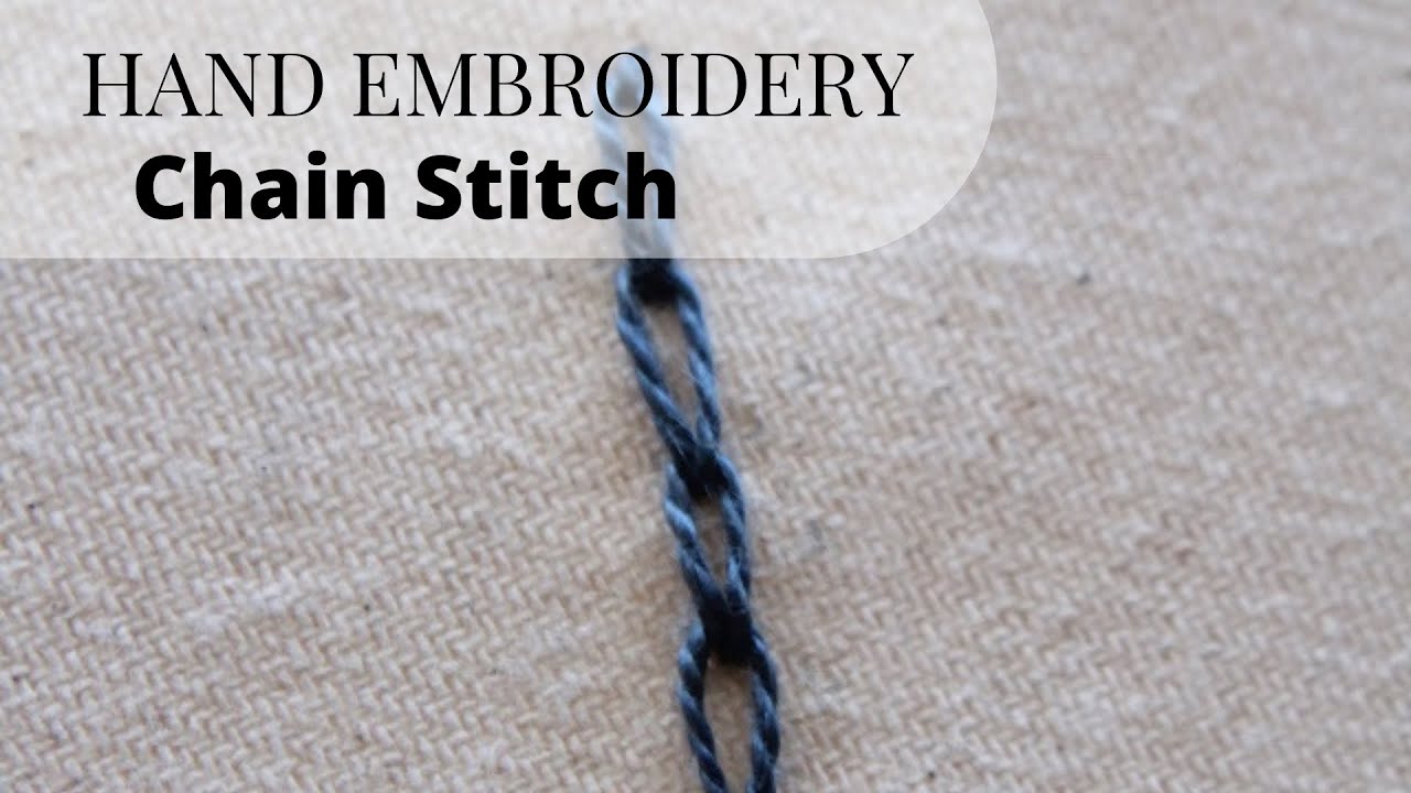 How to Do a Chain Stitch